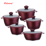 10Pcs Non-stick Granite cookware set Bpa-Free
