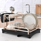 Dish Rack Rose Gold 2Tier