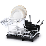 Dish Silver Rack 2Tier